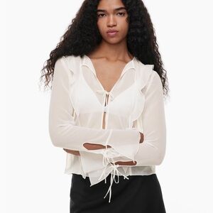 Aritzia Wilfred Manolita Blouse - size XS - brand new with tags